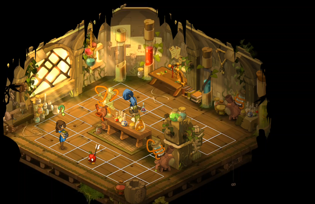 Atelier d Otomai pendant la mission du Dofus Ocre