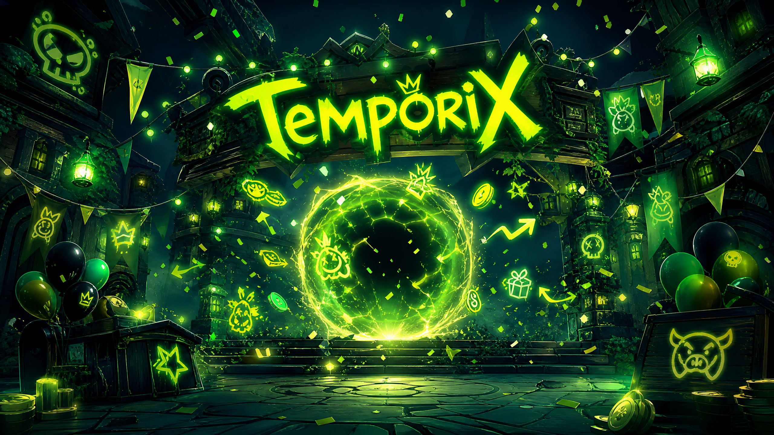 Arte de lanzamiento del evento TemporiX