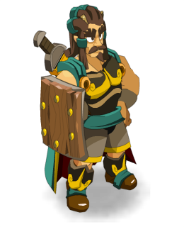 Bajofrente, jefe mercenario